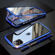 Load image into Gallery viewer, 2020 Upgraded Two Side Tempered Glass Magnetic Adsorption Phone Case for iPhone 11 11Pro 11Pro Max~~