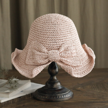Load image into Gallery viewer, Brim & Bow Summer Hat