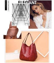 Load image into Gallery viewer, Women's Multifunction Leather Shoulder Bag/Big Volume Crossbody Handbag