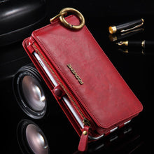 Load image into Gallery viewer, Classic Retro Stand Wallet Case for Samsung/iPhone