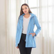 Load image into Gallery viewer, 🔥HOT SALE🔥Waterproof Lightweight Rain Jacket Active Outdoor Hooded Raincoat With Slant Pocket