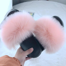 Load image into Gallery viewer, (BUY 2 FREE SHIPPING&GET 10%OFF) Faux Fur Luxury Slides Slippers