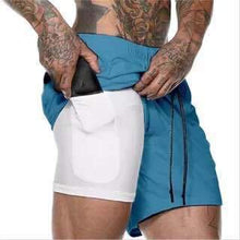 Load image into Gallery viewer, 2-in-1 Double-layer Fitness Quick-drying Pants for Men(32"-42" WAIST)