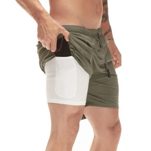 Load image into Gallery viewer, 2-in-1 Double-layer Fitness Quick-drying Pants for Men(32"-42" WAIST)