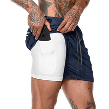 Load image into Gallery viewer, 2-in-1 Double-layer Fitness Quick-drying Pants for Men(32"-42" WAIST)