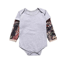 Load image into Gallery viewer, Baby Tattoo Romper(3M-24M)