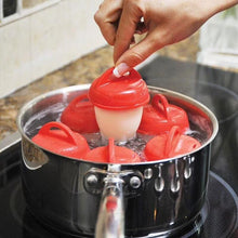 Load image into Gallery viewer, Nonstick Silicone Egg Cooking Cups Hard Boiled Egg without Shell