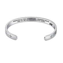 Load image into Gallery viewer, (Buy 2 Get 1 Free)"Remember...You Are and Straighten Your Crown" Adjustable Bracelet