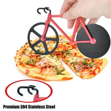 Load image into Gallery viewer, Premium Stainless Bicycle Pizza Cutter