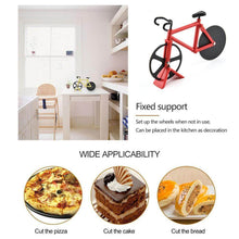 Load image into Gallery viewer, Premium Stainless Bicycle Pizza Cutter