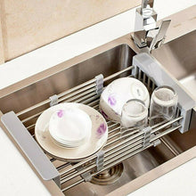 Load image into Gallery viewer, 【Free Shipping】Kitchen Telescopic Drainer Rack