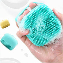 Load image into Gallery viewer, Silicone massage brush for bathroom