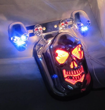 Load image into Gallery viewer, Motorcycle Skull Rear Tail Light【Buy Two Get FREE SHIPPING】