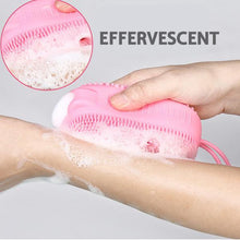 Load image into Gallery viewer, Silicone bathroom massage bath brush