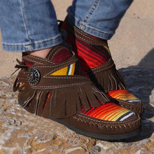 Load image into Gallery viewer, 2020 Newly Tassel Velcro Martin Boots