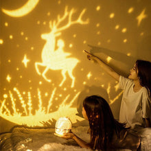 Load image into Gallery viewer, 360 star rotating light projector