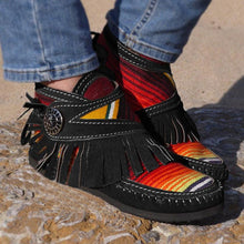 Load image into Gallery viewer, 2020 Newly Tassel Velcro Martin Boots