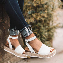 Load image into Gallery viewer, Women Platform Plus Size Sandals