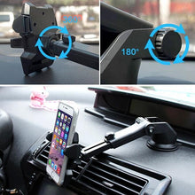 Load image into Gallery viewer, Fully Adjustable Universal Car Phone Mount