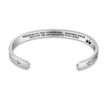 Load image into Gallery viewer, (Buy 2 Get 1 Free)"Remember...You Are and Straighten Your Crown" Adjustable Bracelet
