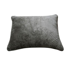 Load image into Gallery viewer, Dark Brown Velvety Dreams Plush Waves Pillow