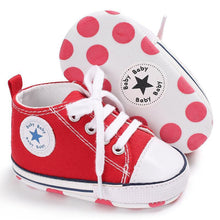 Load image into Gallery viewer, New Canvas Baby Sports Sneakers Baby Boys Girls Soft Sole Anti-slip