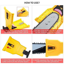 Load image into Gallery viewer, Chainsaw Teeth Sharpener