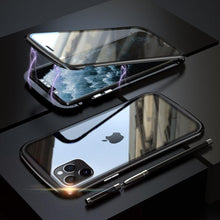 Load image into Gallery viewer, 2020 Upgraded Two Side Tempered Glass Magnetic Adsorption Phone Case for iPhone 11 11Pro 11Pro Max~~