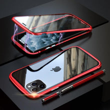 Load image into Gallery viewer, 2020 Upgraded Two Side Tempered Glass Magnetic Adsorption Phone Case for iPhone 11 11Pro 11Pro Max~~