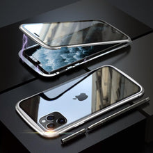 Load image into Gallery viewer, 2020 Upgraded Two Side Tempered Glass Magnetic Adsorption Phone Case for iPhone 11 11Pro 11Pro Max~~