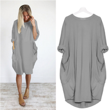 Load image into Gallery viewer, BUY 2 GET 3 (🔥UP To 50% OFF)Women Casual Loose Dress with Pocket