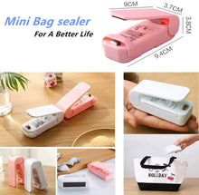Load image into Gallery viewer, Plastic Bag Mini Heat Sealer Machine for Food Saver Storage Snack Fresh