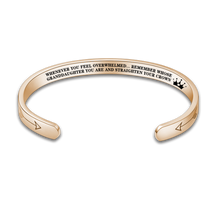 Load image into Gallery viewer, (Buy 2 Get 1 Free)"Remember...You Are and Straighten Your Crown" Adjustable Bracelet