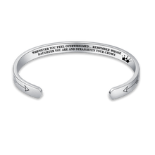 Load image into Gallery viewer, (Buy 2 Get 1 Free)"Remember...You Are and Straighten Your Crown" Adjustable Bracelet