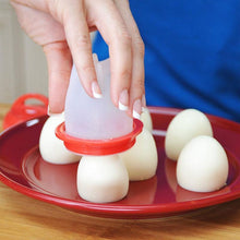 Load image into Gallery viewer, Nonstick Silicone Egg Cooking Cups Hard Boiled Egg without Shell