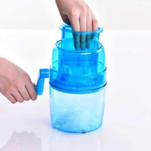 Load image into Gallery viewer, Manual Hand Ice Crusher with Stainless Steel Blade Kitchen Appliance