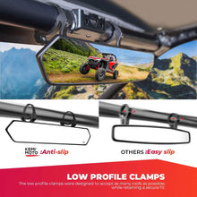 Load image into Gallery viewer, UTV 1.65"-2" Adjustable Rear View Center Mirror - Kemimoto
