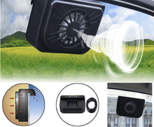 Load image into Gallery viewer, Solar Power Auto Cooling Fan