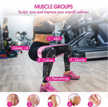 Load image into Gallery viewer, Upgraded Anti-slip Resistance Bands Legs Butt Exercise Bands(Set 3)