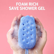 Load image into Gallery viewer, Silicone bathroom massage bath brush