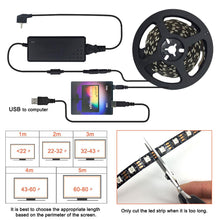Load image into Gallery viewer, DIY Ambilight TV PC Dream Screen USB LED Strip