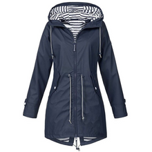 Load image into Gallery viewer, WATERPROOF WIND JACKET SOLID COLOR OUTDOOR HOODED OUTWEAR