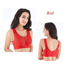 Load image into Gallery viewer, Embroidery Seamless Anti-Sagging Bra - MekMart