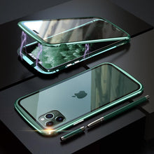 Load image into Gallery viewer, 2020 Upgraded Two Side Tempered Glass Magnetic Adsorption Phone Case for iPhone 11 11Pro 11Pro Max~~