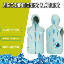 Load image into Gallery viewer, Summer Men Women Fan Cooling Vest/Air Conditioning Cool Coat -Outdoor Sun Protection Jacket USB Charing