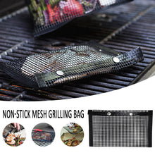 Load image into Gallery viewer, Reusable Non-Stick BBQ Grill Bags Set