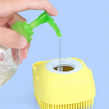 Load image into Gallery viewer, Silicone massage brush for bathroom