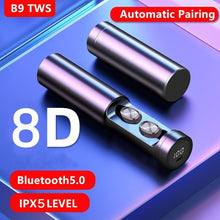 Load image into Gallery viewer, 8D HIFI Sport Bluetooth 5.0 Wireless Binaural Earbuds