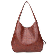 Load image into Gallery viewer, Women's Multifunction Leather Shoulder Bag/Big Volume Crossbody Handbag