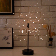 Load image into Gallery viewer, Copper Wire LED Tree Light